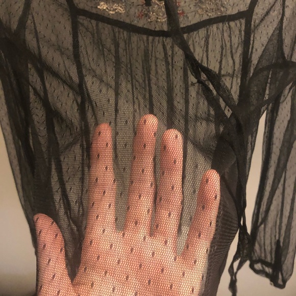 Zara see through blouse - Picture 3 of 3